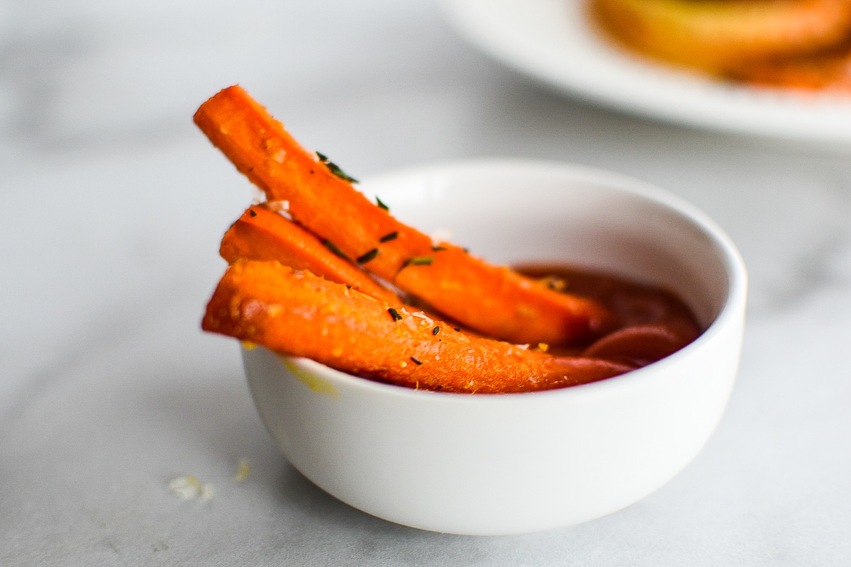 Carrot fries air fryer best sale