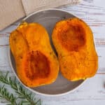air fried butternut squash