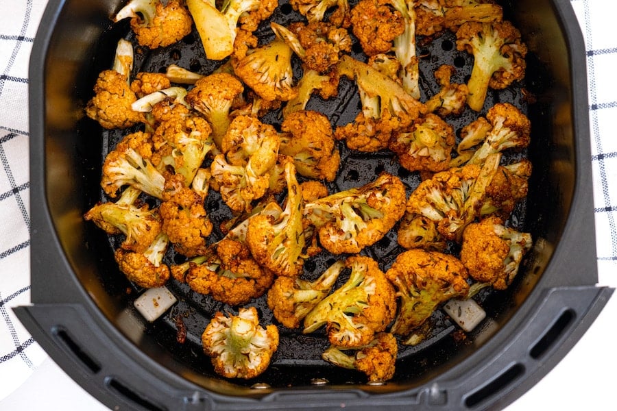 cauliflower cooked with paprika